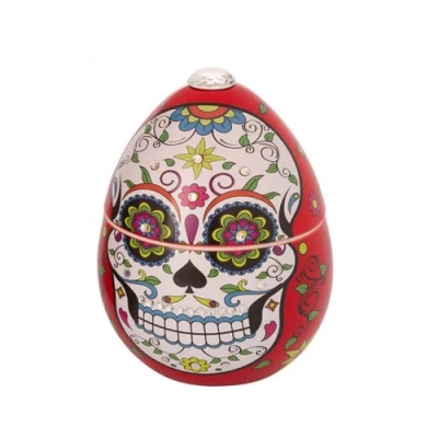 Skull ceramic свеча Red skull (220 г)