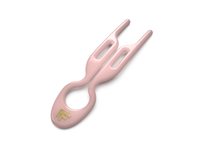 Шпильки No 1 Hairpin SEASHELL PINK Пудрово-розового цвета (набор 3 шт.)
