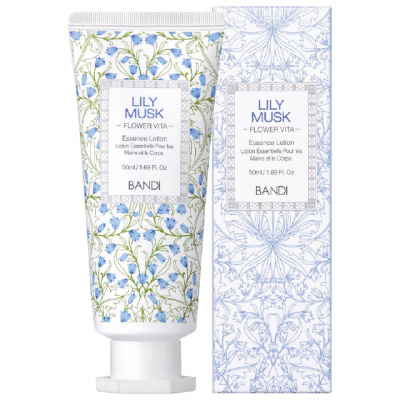 Лосьон для рук и тела  МУСКАТНАЯ ЛИЛИЯ FLOWER VITA ESSENCE LOTION LILY MUSK (50 мл)