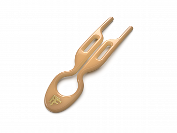 Шпильки No 1 Hairpin SMOOTH CARAMEL Карамельного цвета (набор 3 шт.)