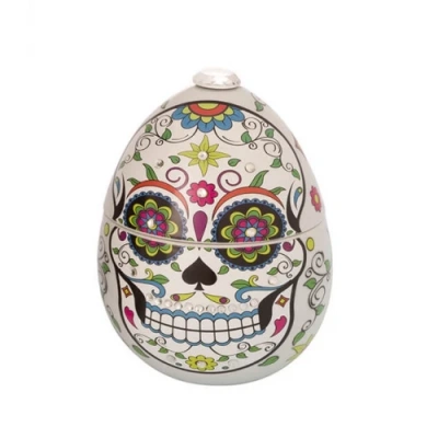 Skull ceramic свеча White skull (220 г)
