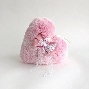 Сувенирная продукция Сердце (розовый, красный) OnlyFur 18*18*7 см