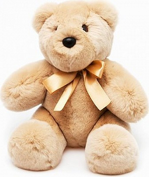 Сувенирная продукция Медведь Ретро (коричневый, беж) OnlyFur 25*23*20 см