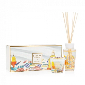 Набор My First Baobab  Saint-Tropez диффузор (250мл) и свеча (190г)